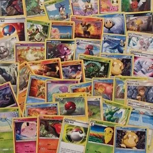 Pokemon Cards Assorted Lot Of 50 Card Assortment TCG